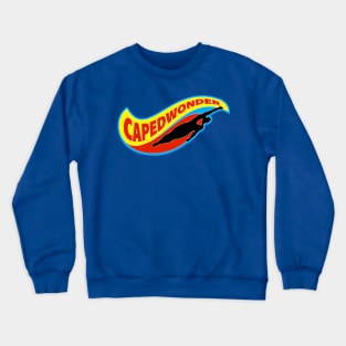 CapedWonder logo 3 Crewneck Sweatshirt